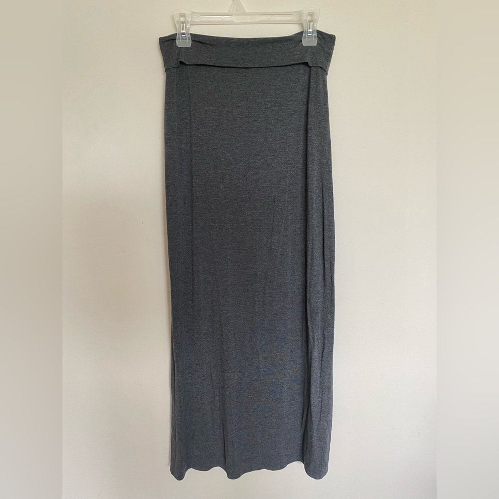 Suzy Shier Maxi Skirt Gray Women’s Small